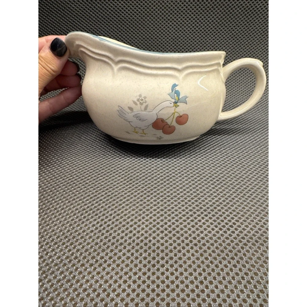 Vintage International China Stoneware Japan Gravy Boat V-153